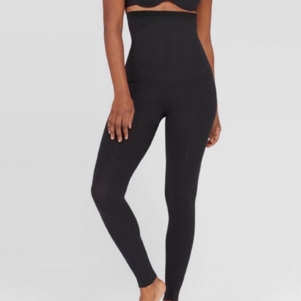 Assets spanx high rise black leggings